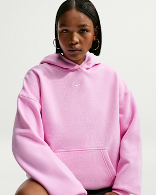 Nike Studio Fleece Medium Weight Women's Oversized Pullover Hoodie
